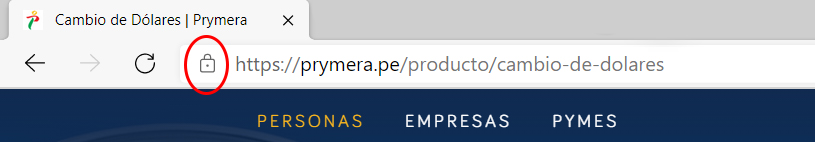 Seguridad al cambiar dólares